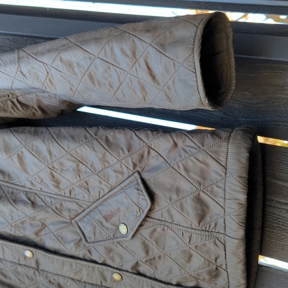 Barbour Cavalry Polarquilt Jacket, women's US 10 - Picture 6 of 16